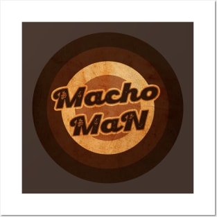 macho man Posters and Art